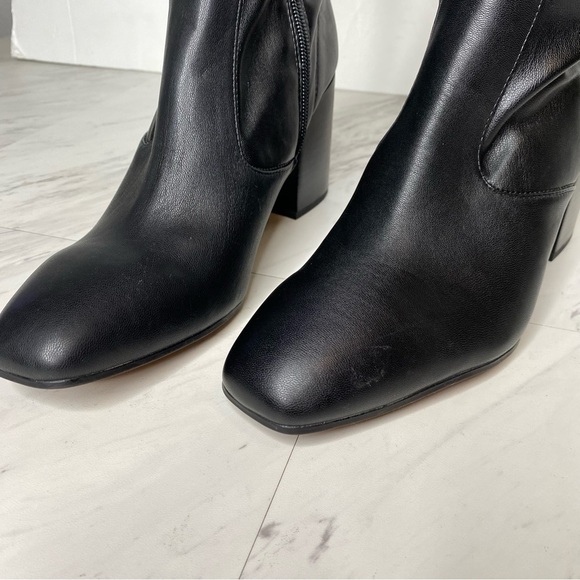 Franco Sarto Talfer Black Tall Heeled Boot 10M - Picture 11 of 16